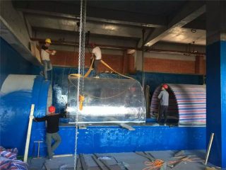 terowongan proyek akrilik Akuarium Akrilik plastik